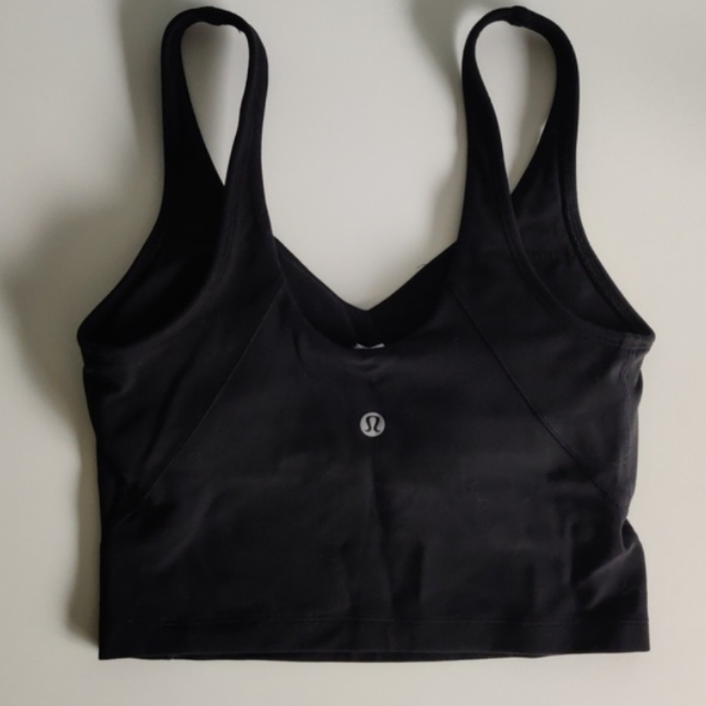 BLACK LULU ALIGN TANK